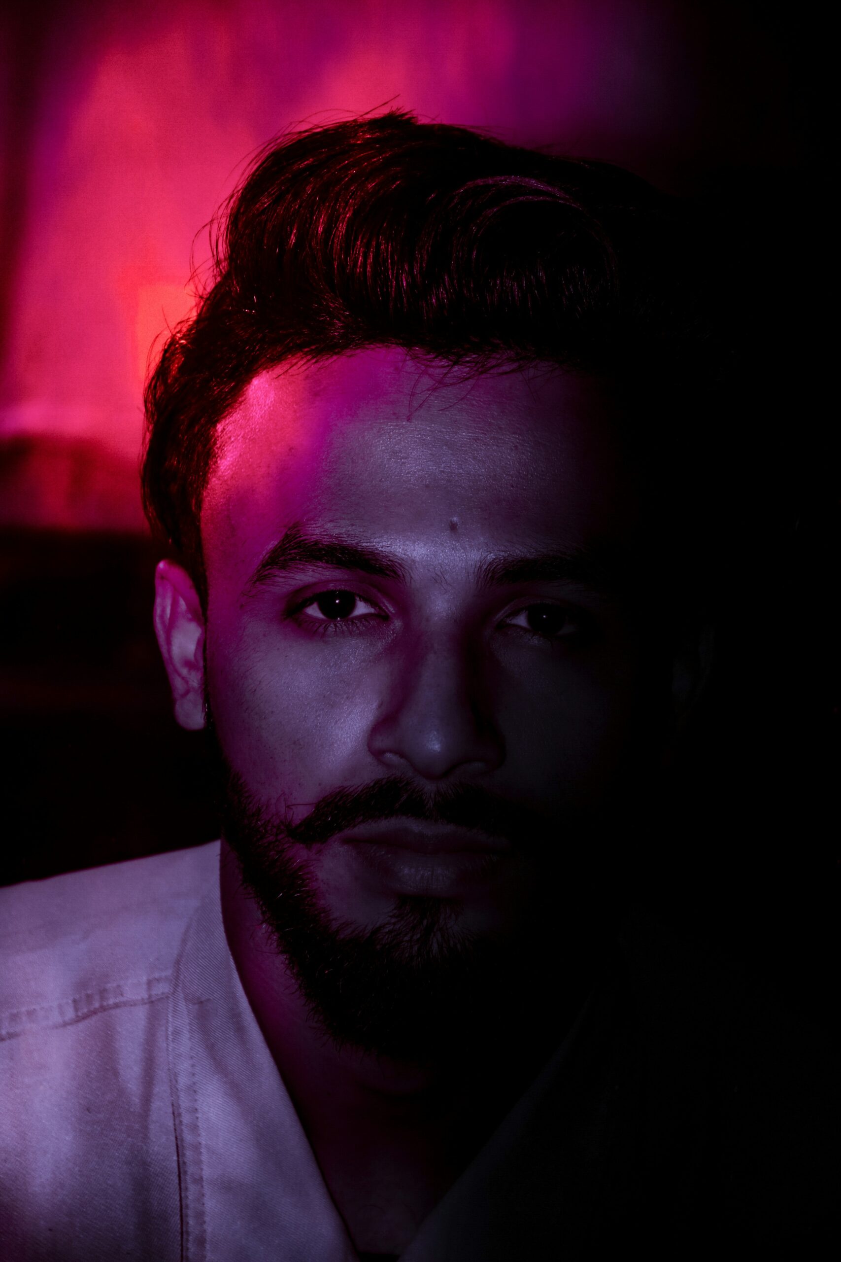 a man with a beard